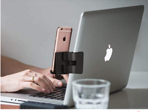 Mobile Phone Mount for laptops and screens