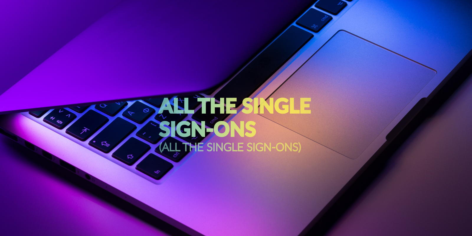 All The Single Sign Ons ZOOMcatalog Blog